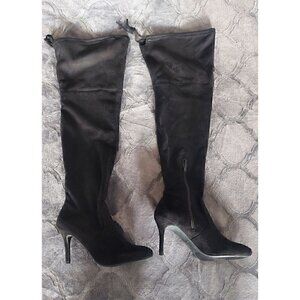 Zigi Soho Womens Silla Pointed Toe Heel Over-The-Knee Boots/NWOB, Size 7